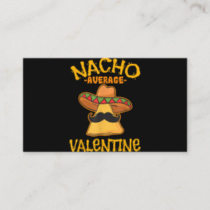Nacho Gemiddelde Valentijn Mexicaanse Paar Valenti Informatiekaartje