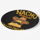 Nacho Gemiddelde Valentijn Mexicaanse Paar Valenti Papieren Bordje (Gekanteld)