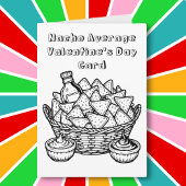 Nacho Gemiddelde Valentijnsdag Kaart