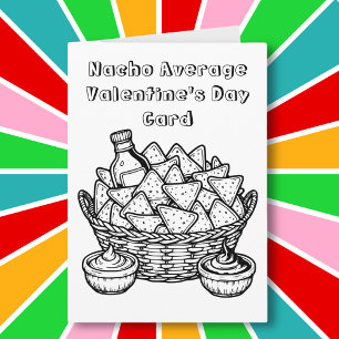 Nacho Gemiddelde Valentijnsdag Kaart