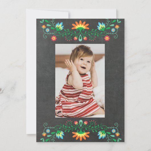 Nacho Gemiddelde Verjaardagsfeest Uitnodiging met (Achterkant)