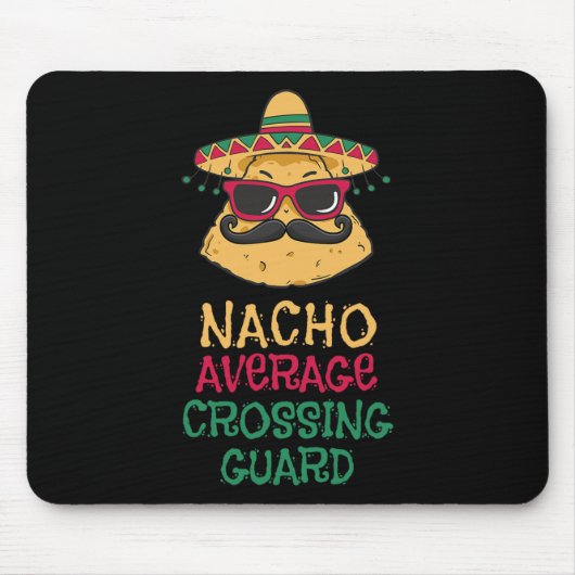Nacho Gemiddelde Verkeersregelaar Cinco De Mayo Muismat (Voorkant)