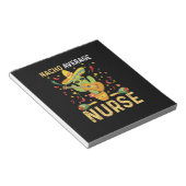 Nacho Gemiddelde verpleegkundige Cinco de Mayo Mex Notitieblok (Schuin)