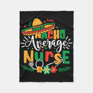 Nacho Gemiddelde Verpleegkundige Familie Cinco de Fleece Deken