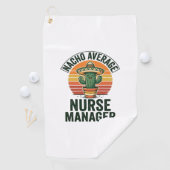 Nacho Gemiddelde Verpleegkundige Manager Grappig C Golfhanddoek (Insitu)