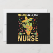 Nacho Gemiddelde Verpleegster Cinco De Mayo Mexica Kaart (Voorkant)