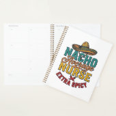 Nacho Gemiddelde Verpleegster Extra Pittig Grappig Planner (Display)