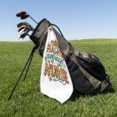 Nacho Gemiddelde Verpleegster Fiesta Vector Shirt  Golfhanddoek (Groen)
