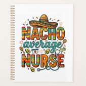 Nacho Gemiddelde Verpleegster Fiesta Vector Shirt Planner (Voorkant)