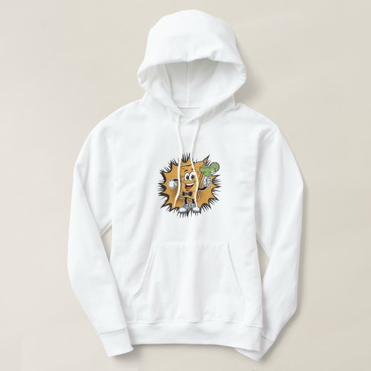 Nacho gemiddelde viering hoodie (Design voorkant)