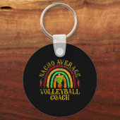Nacho Gemiddelde Volleybal Coach Cinco De Mayo Mex Sleutelhanger (Voorkant)