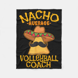 Nacho Gemiddelde volleybalcoach Mexicaanse trainer Fleece Deken