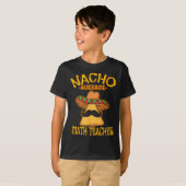 Nacho Gemiddelde Wiskunde Leraar wiskunde Cinco de T-shirt (Voorkant volledig)