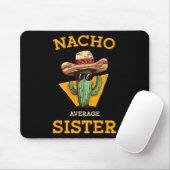 Nacho Gemiddelde Zuster Mexicaanse Cactus Sombrero Muismat (Met muis)
