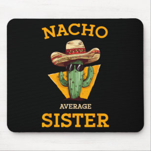 Nacho Gemiddelde Zuster Mexicaanse Cactus Sombrero Muismat