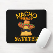Nacho Gemiddelde zwemmer Cinco de Mayo Mexican Fie Muismat (Met muis)