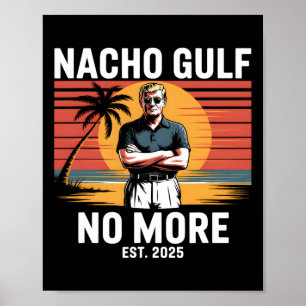Nacho Golf Meer Niet Grappige Trump Vakantie 2025 Poster