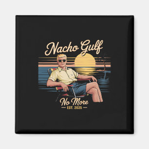 Nacho Golf Niet Meer Funny Trump Vakantie 2025 VS  Magneet