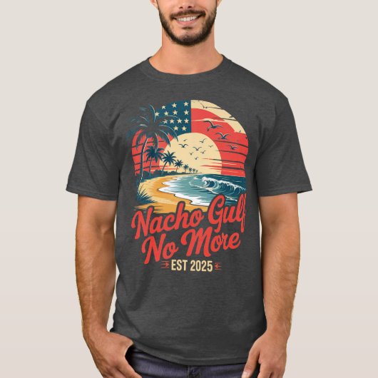 Nacho golf niet meer van Amerika (2) T-shirt (Voorkant)