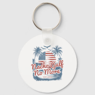 Nacho Gulf No More Trump Summer 90s Beach _1 Sleutelhanger