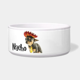 Nacho - hondengepersonaliseerde kom