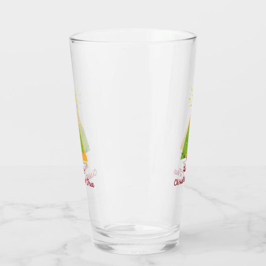 Nacho-kerstboom Glas (Links)