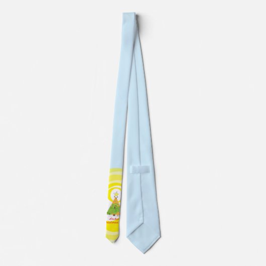 Nacho-kerstboom Stropdas (Achterkant)