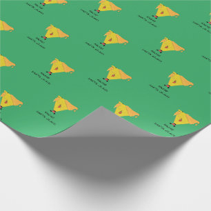 Nacho Kerstman Cadeaupapier