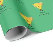 Nacho Kerstman Cadeaupapier (Rol Hoek)