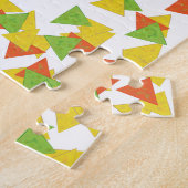 Nacho Kerstman met Chips Legpuzzel (Zijkant)