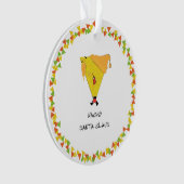 Nacho Kerstman met Chips Ornament (voorkant)