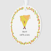 Nacho Kerstman met Chips Ornament (voorkant)