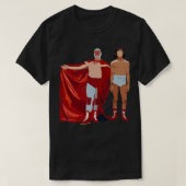 Nacho Libre Sticker Copy T-shirt (Design voorkant)