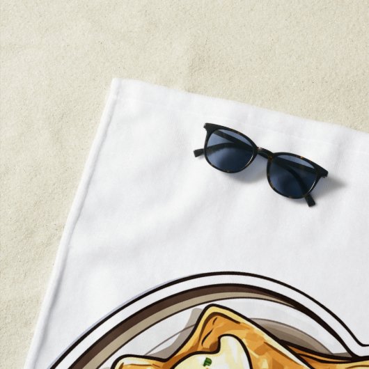 Nacho Life, nacho liefhebber, Strandlaken (In situ)