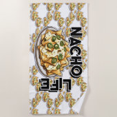 Nacho Life, nacho liefhebber, Strandlaken (Voorkant)