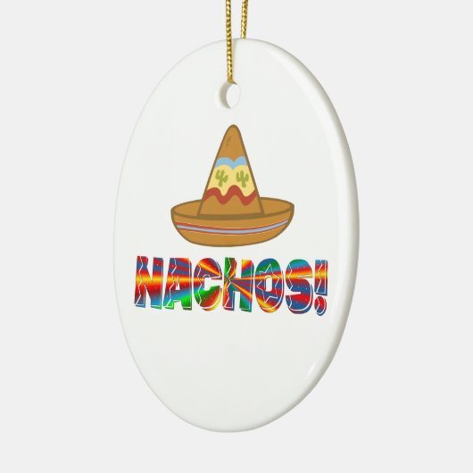 Nacho Love Keramisch Ornament (Links)