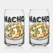 Nacho Lovers Blikvorm Glas (Voorkant)