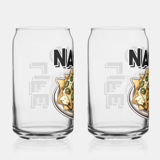 Nacho Lovers Blikvorm Glas (Rechts)