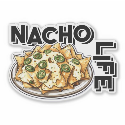 Nacho Lovers Sticker (Voorkant)