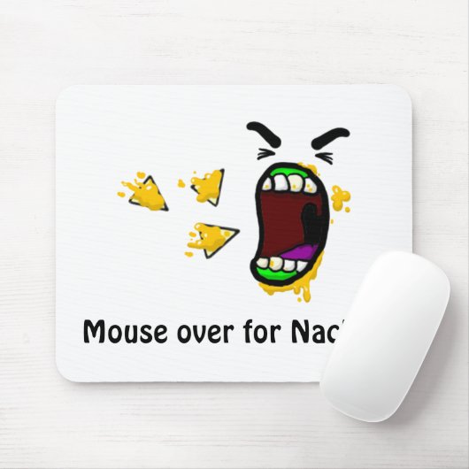 Nacho Man Mousepad Muismat (Met muis)