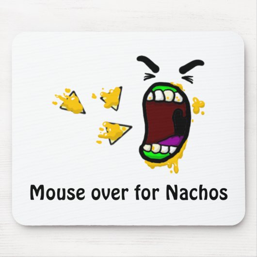 Nacho Man Mousepad Muismat (Voorkant)