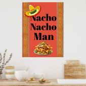 Nacho Man Poster (Keuken)