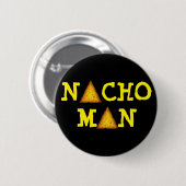 NACHO-MAN RONDE BUTTON 5,7 CM (Voorkant /achterkant)