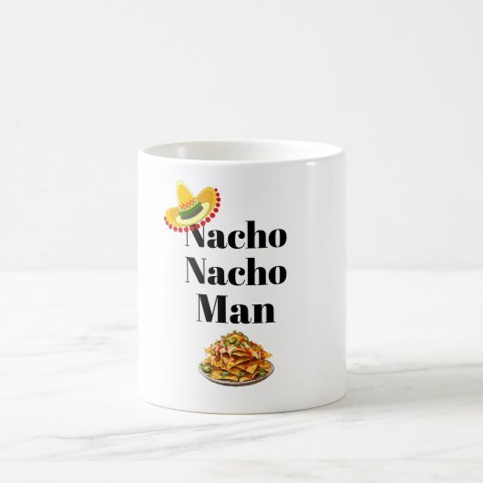 Nacho Nacho Man Koffie Mok (Center)