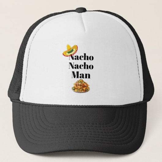 Nacho Nacho Man Trucker Hoed Pet (Voorkant)