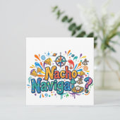 Nacho Navigator – De Krocrige Kapitein van Avontuu Kaart (Staand voorkant)