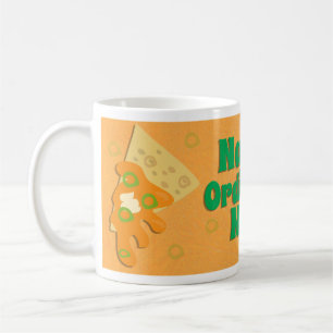 Nacho Ordinary Funny Food Cartoon Slogan Koffiemok
