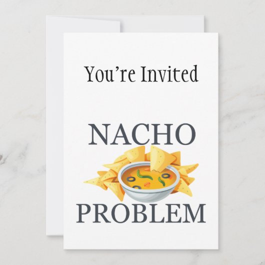 Nacho Problem Kaart (Voorkant)