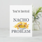 Nacho Problem Kaart (Staand voorkant)