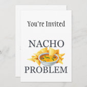 Nacho Problem Kaart (Voorkant / Achterkant)